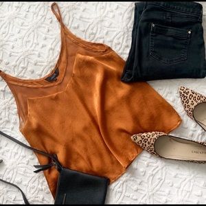 Burnt orange camisole